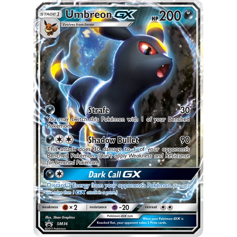 Umbreon GX (SM36) [Sun & Moon: Black Star Promos]