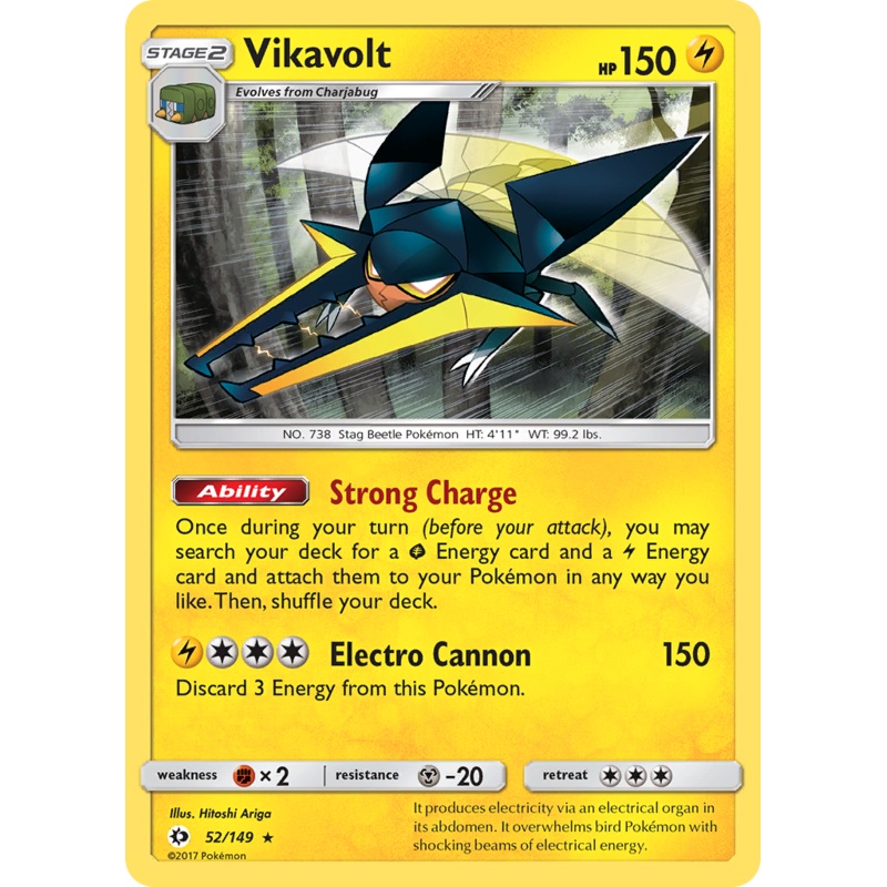 Vikavolt (52/149) [Sun & Moon: Base Set]