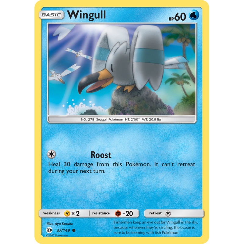 Wingull (37/149) [Sun & Moon: Base Set]