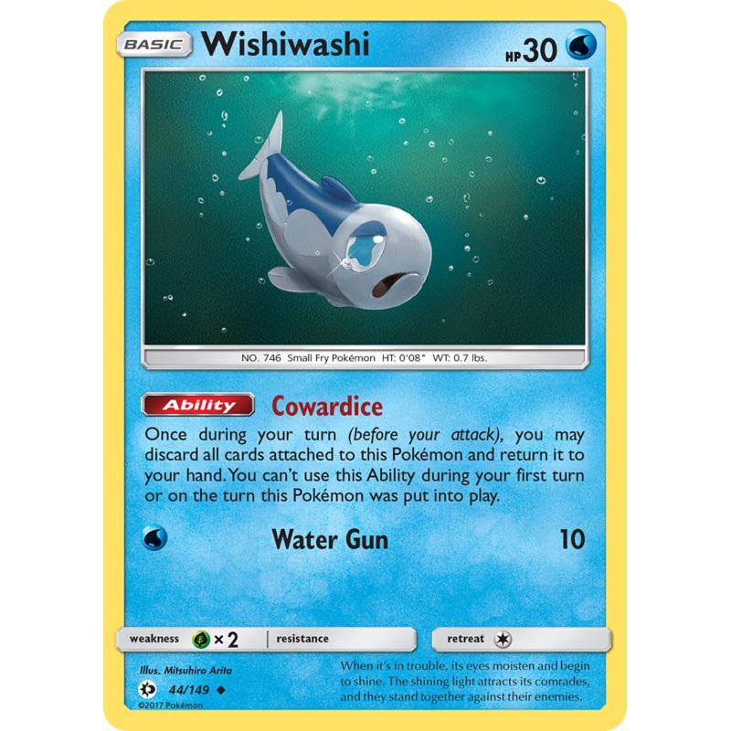 Wishiwashi (44/149) [Sun & Moon: Base Set]