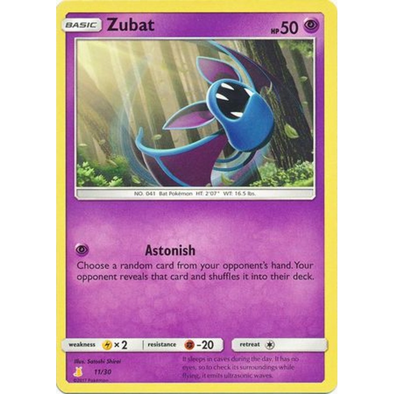 Zubat (11/30) [Sun & Moon: Trainer Kit - Alolan Raichu]