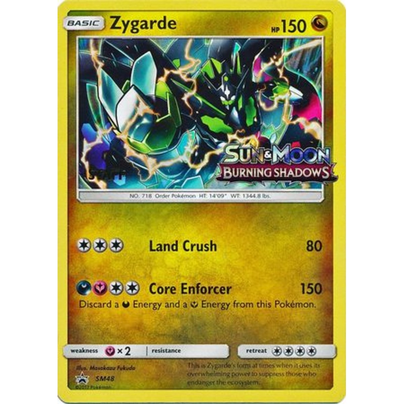 Zygarde (SM48) (Staff Prerelease Promo) [Sun & Moon: Black Star Promos]