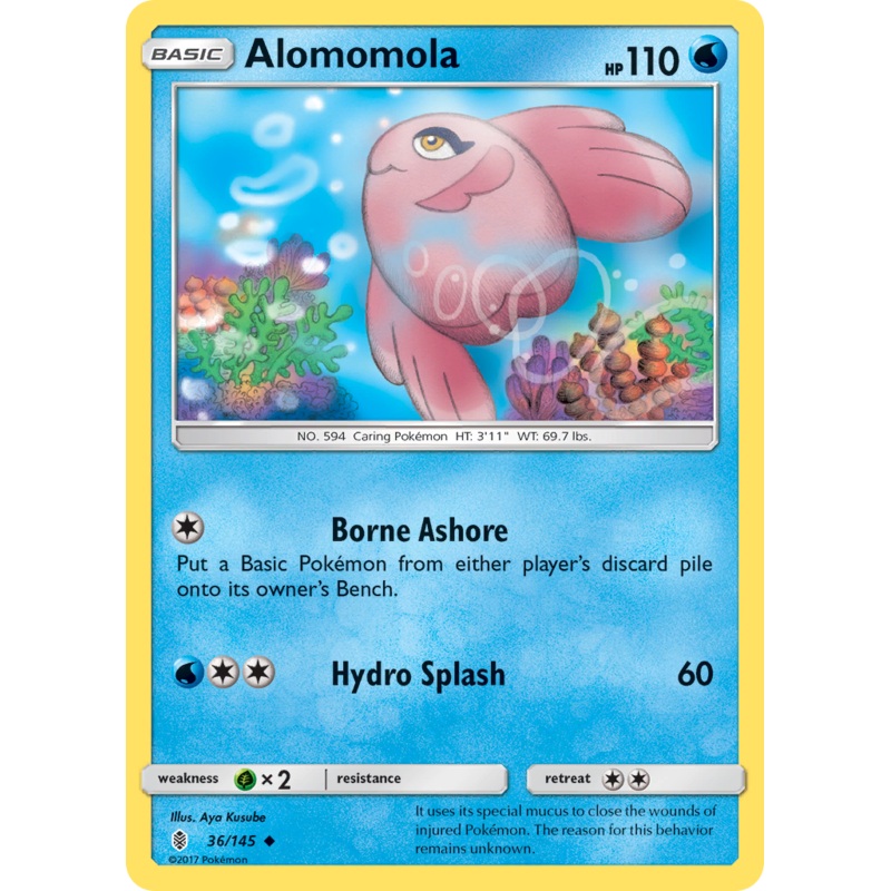 Alomomola (36/145) [Sun & Moon: Guardians Rising]