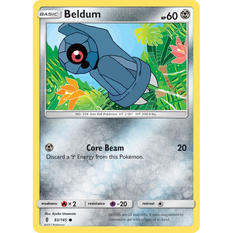 Beldum (83/145) [Sun & Moon: Guardians Rising]