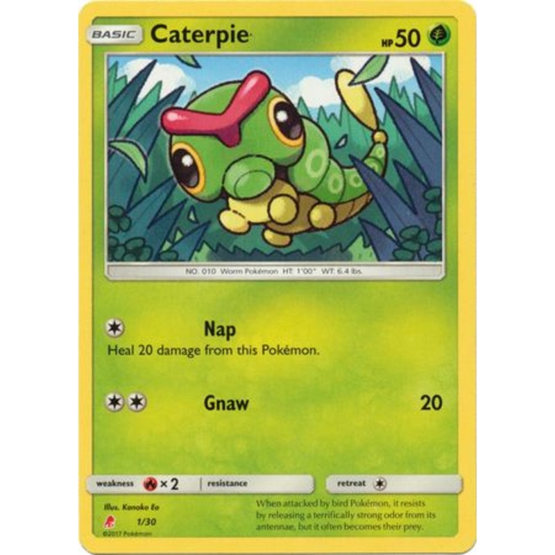 Caterpie (1/30) [Sun & Moon: Trainer Kit - Lycanroc]