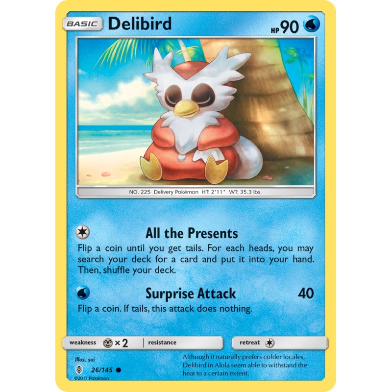 Delibird (26/145) [Sun & Moon: Guardians Rising]