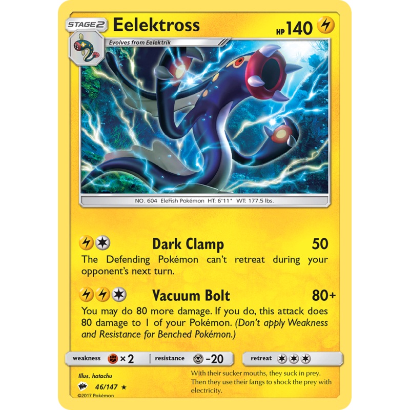 Eelektross (46/147) [Sun & Moon: Burning Shadows]