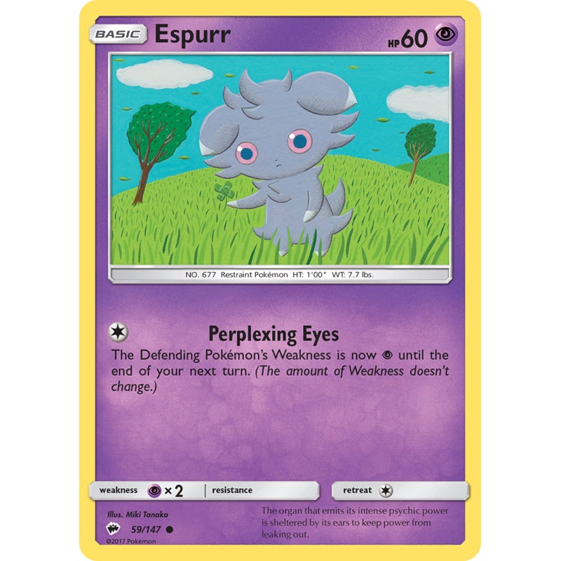 Espurr (59/147) [Sun & Moon: Burning Shadows]