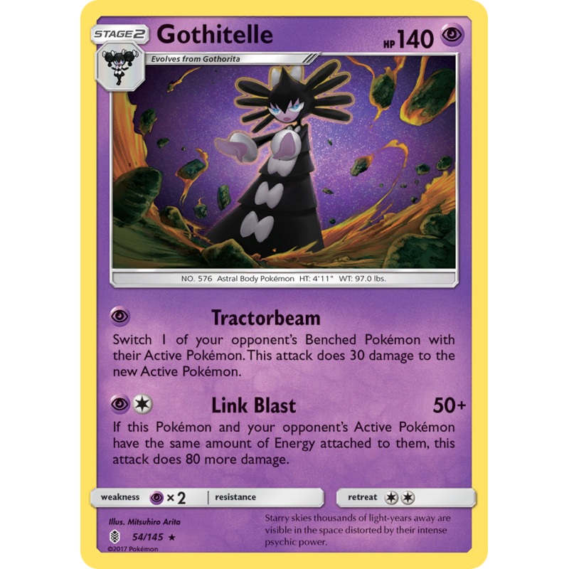 Gothitelle (54/145) [Sun & Moon: Guardians Rising]
