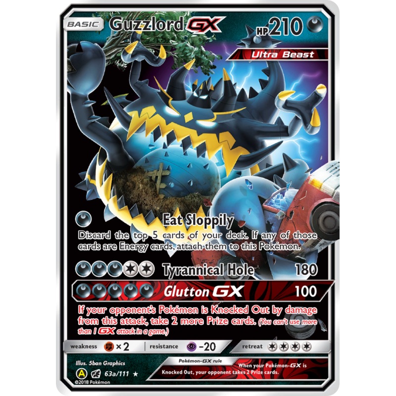 Guzzlord GX (63a/111) [Alternate Art Promos]