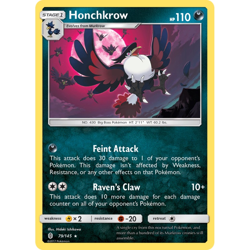 Honchkrow (79/145) [Sun & Moon: Guardians Rising]