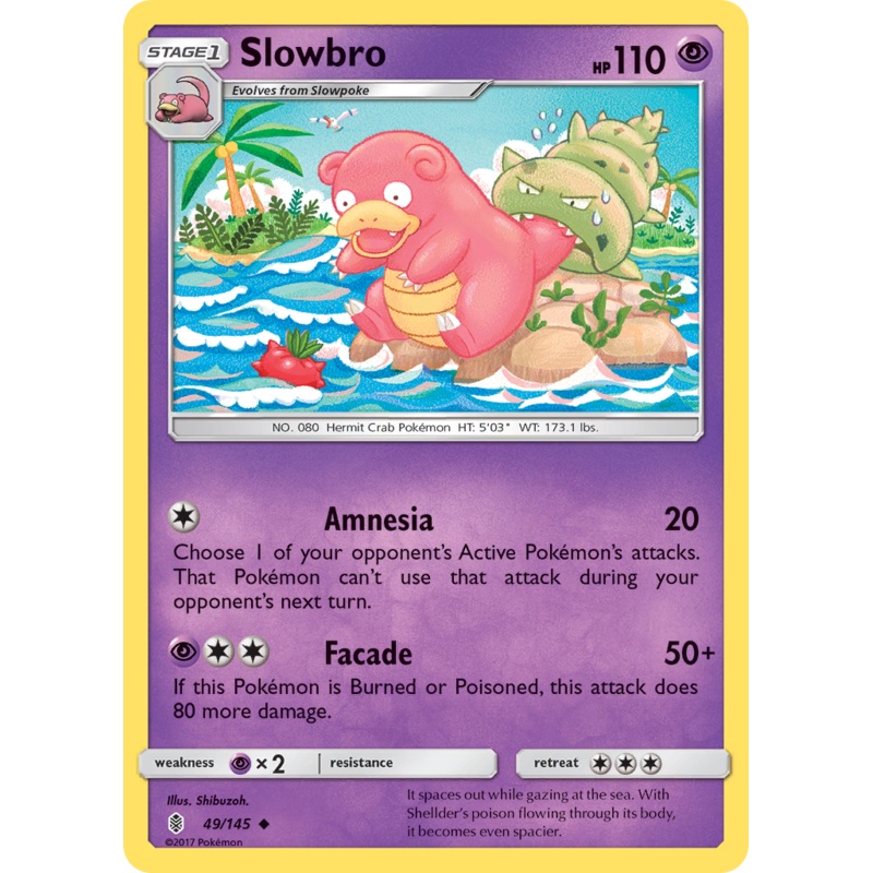 Slowbro (49/145) [Sun & Moon: Guardians Rising]