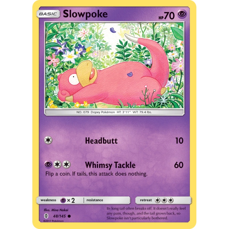 Slowpoke (48/145) [Sun & Moon: Guardians Rising]
