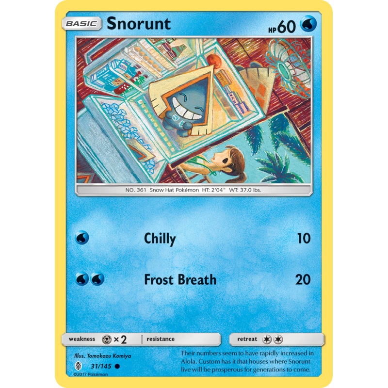 Snorunt (31/145) [Sun & Moon: Guardians Rising]