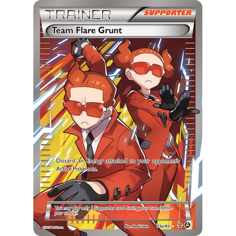 Team Flare Grunt (73a/83) [Alternate Art Promos]
