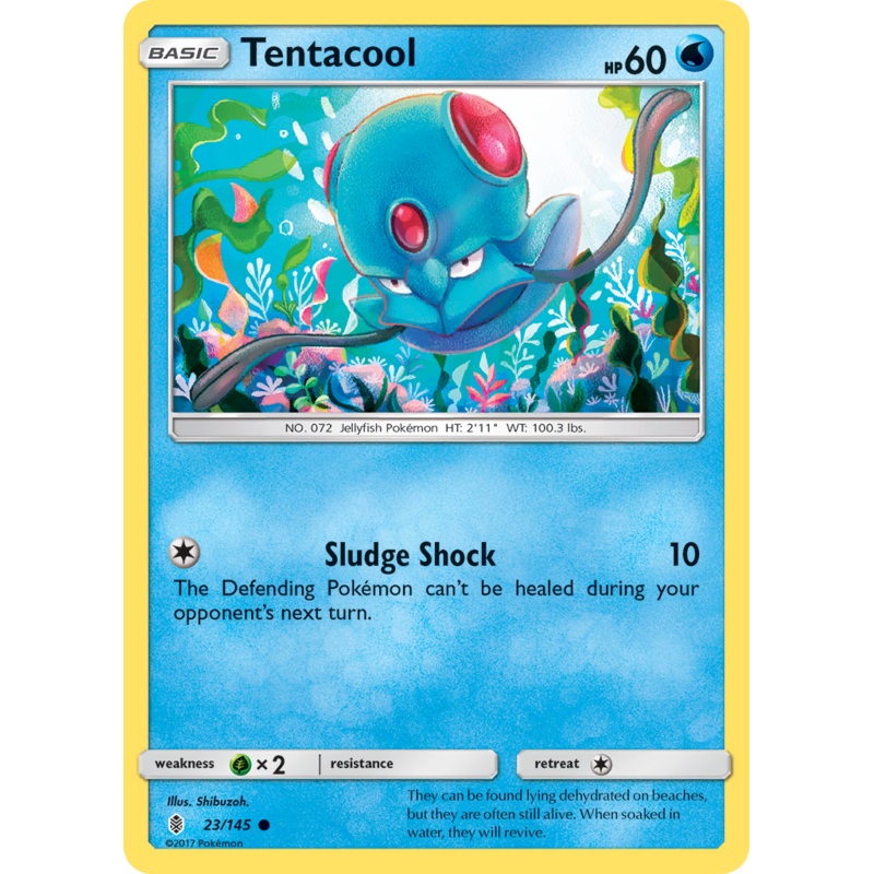 Tentacool (23/145) [Sun & Moon: Guardians Rising]