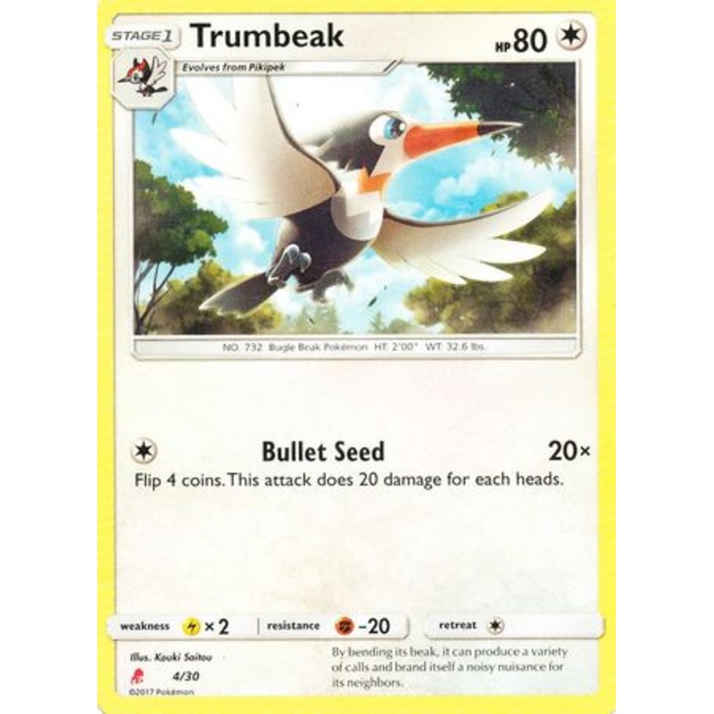 Trumbeak (4/30) [Sun & Moon: Trainer Kit - Lycanroc]