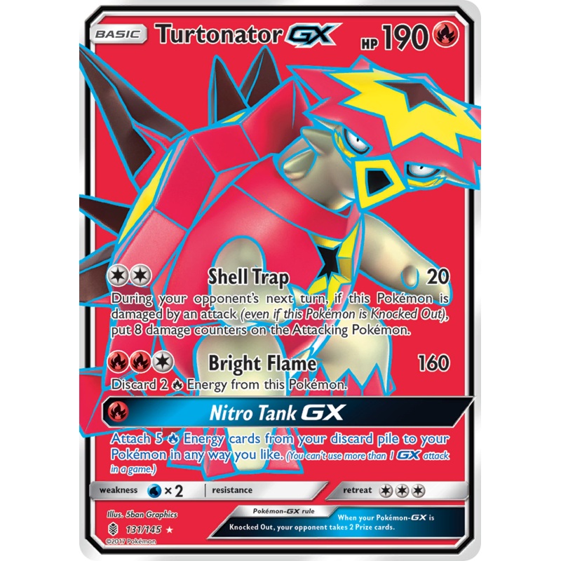 Turtonator GX (131/145) [Sun & Moon: Guardians Rising]