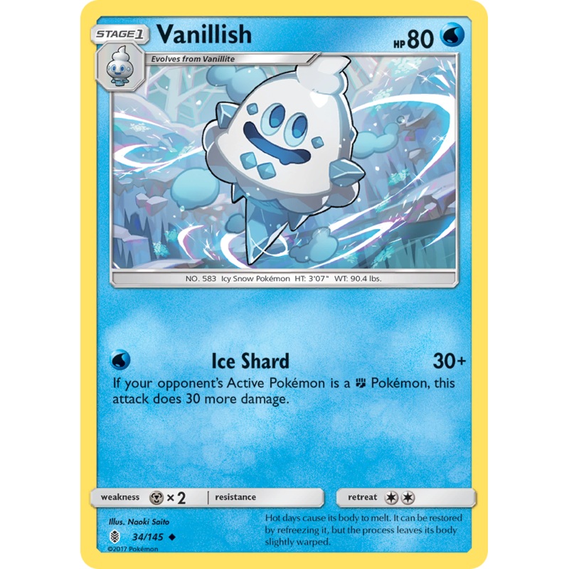 Vanillish (34/145) [Sun & Moon: Guardians Rising]