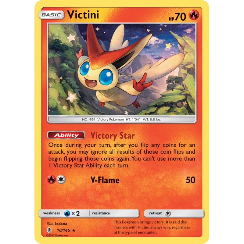 Victini (10/145) [Sun & Moon: Guardians Rising]