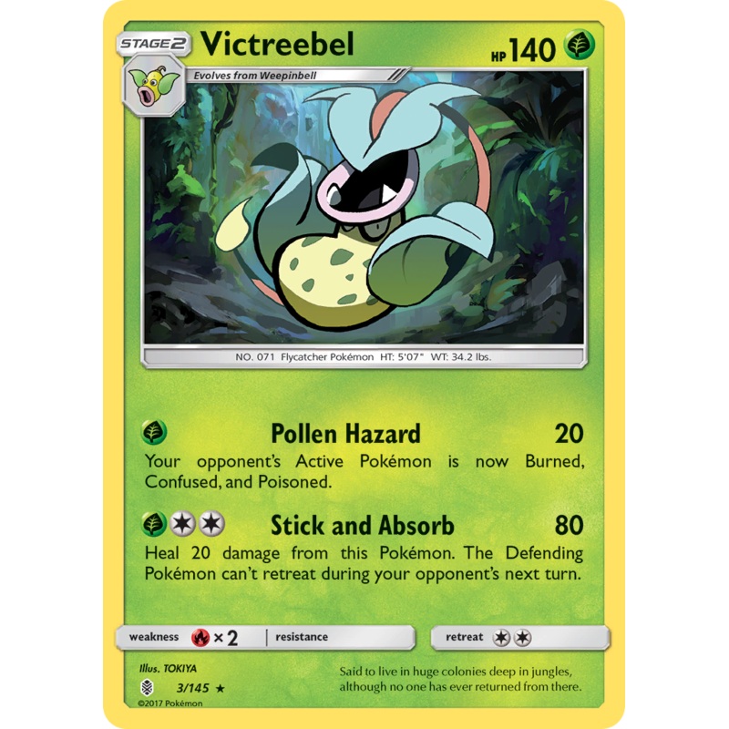 Victreebel (3/145) [Sun & Moon: Guardians Rising]