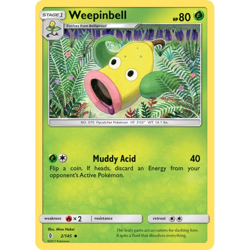 Weepinbell (2/145) [Sun & Moon: Guardians Rising]
