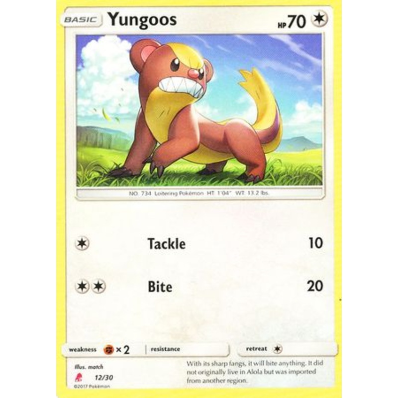 Yungoos (12/30) [Sun & Moon: Trainer Kit - Lycanroc]