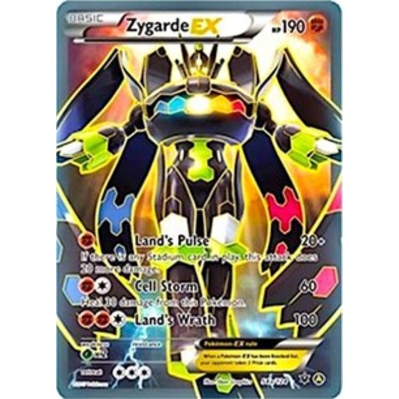 Zygarde EX (54a/124) (Alternate Art Promo) [XY: Fates Collide]