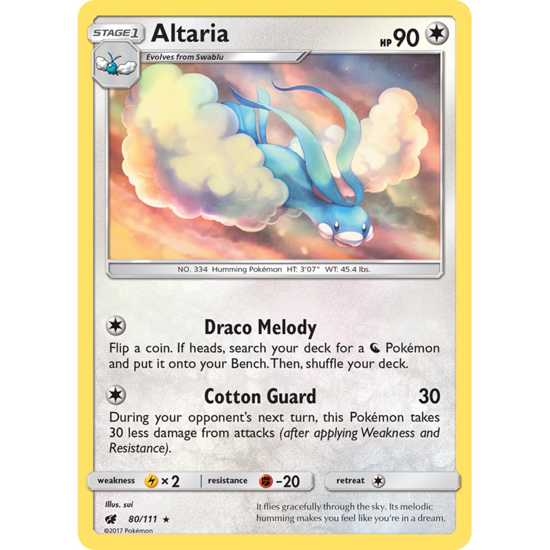 Altaria (80/111) [Sun & Moon: Crimson Invasion]
