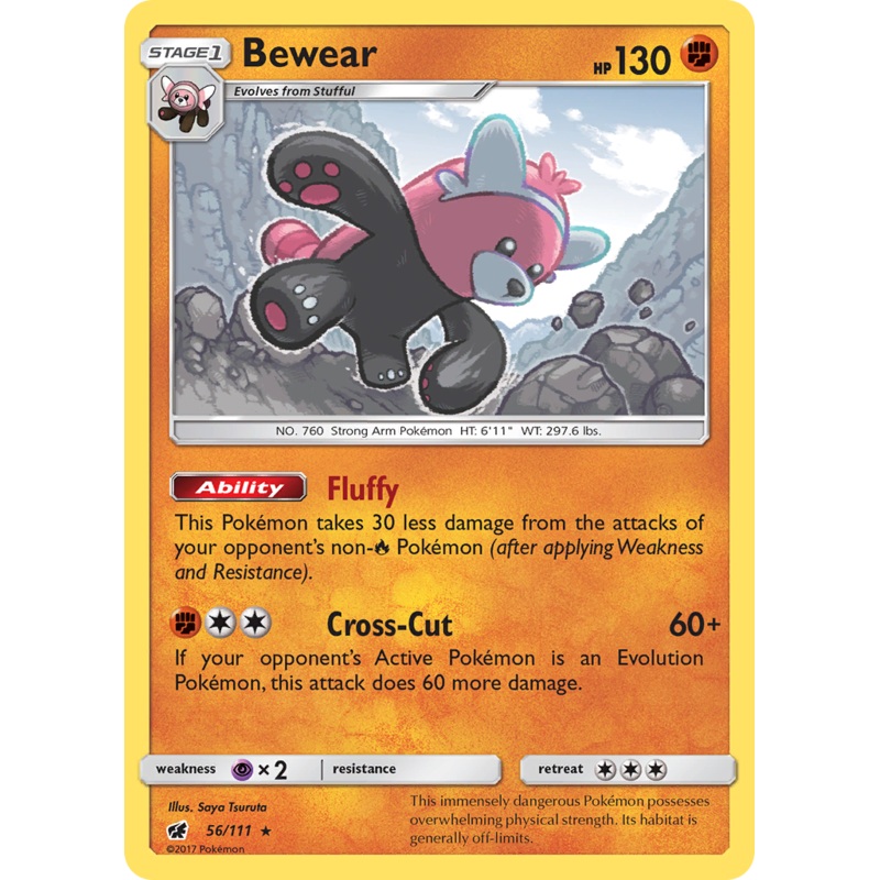 Bewear (56/111) [Sun & Moon: Crimson Invasion]