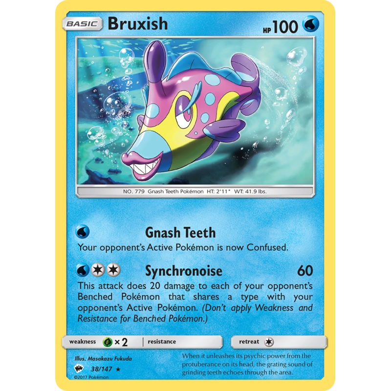 Bruxish (38/147) [Sun & Moon: Burning Shadows]