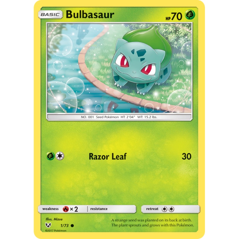 Bulbasaur (1/73) [Sun & Moon: Shining Legends]