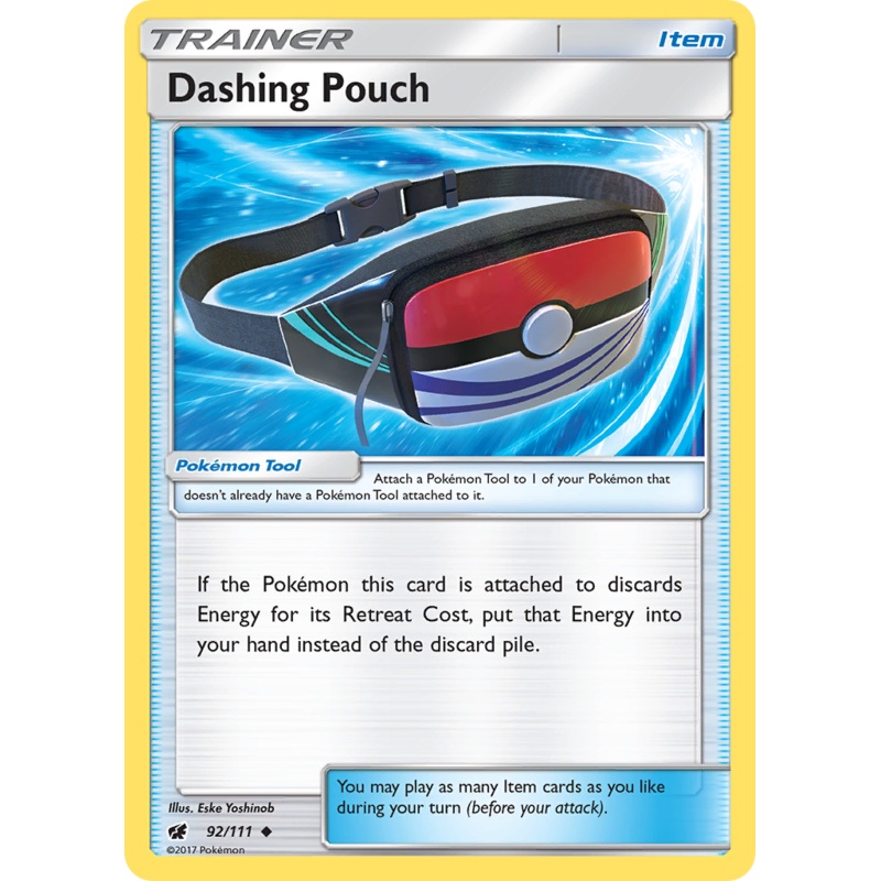 Dashing Pouch (92/111) [Sun & Moon: Crimson Invasion]