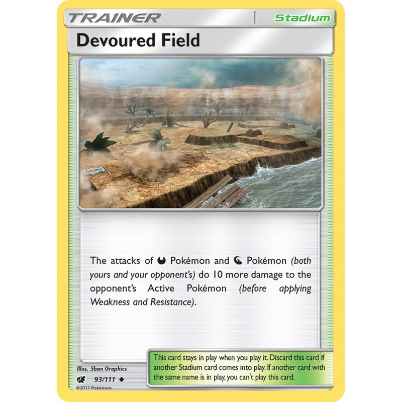 Devoured Field (93/111) [Sun & Moon: Crimson Invasion]