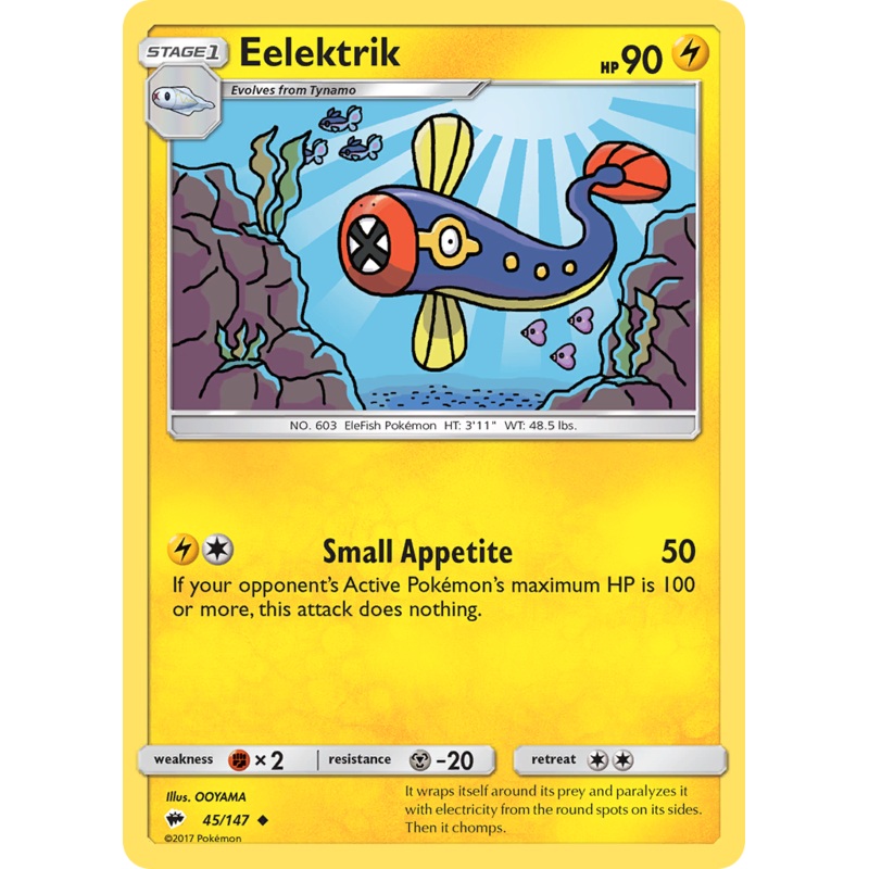 Eelektrik (45/147) [Sun & Moon: Burning Shadows]