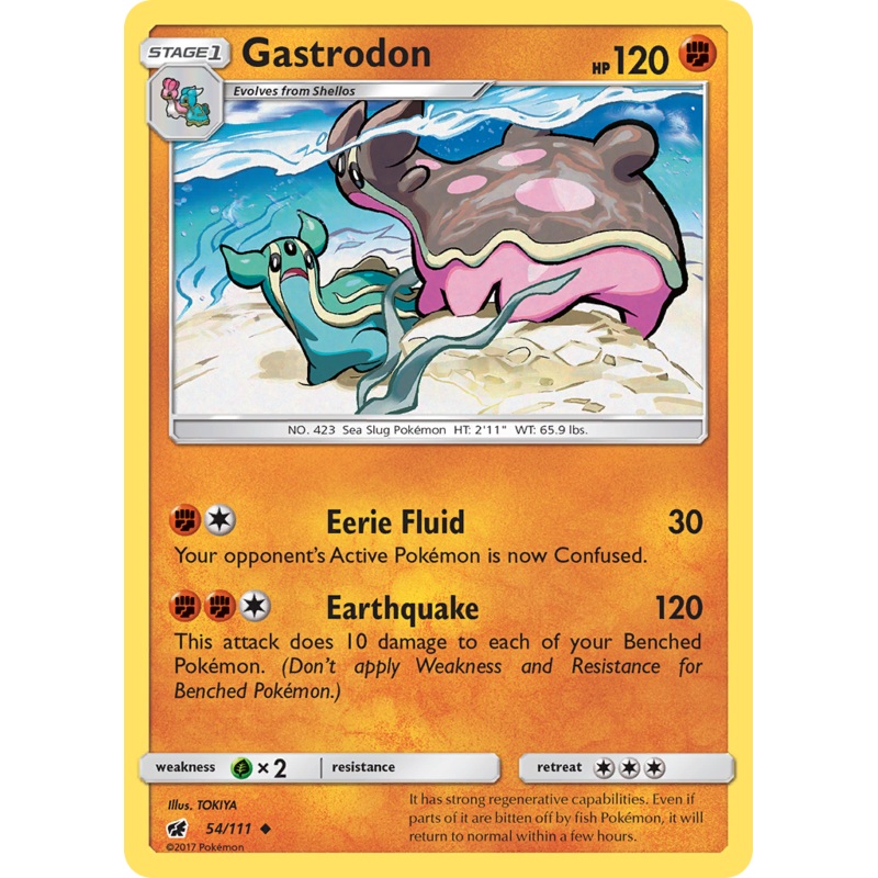 Gastrodon (54/111) [Sun & Moon: Crimson Invasion]