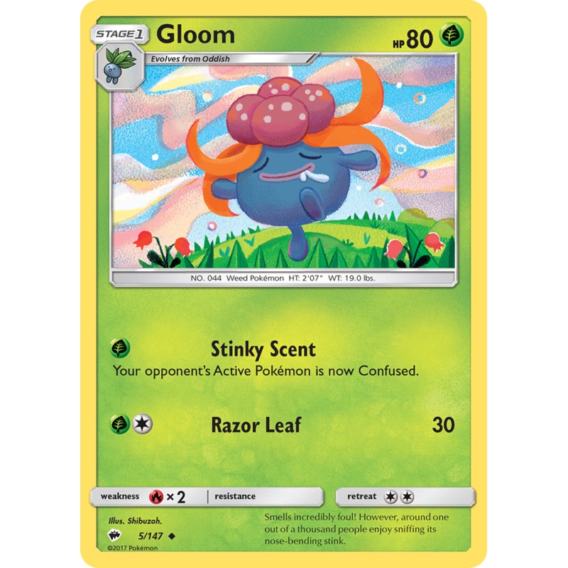Gloom (5/147) [Sun & Moon: Burning Shadows]