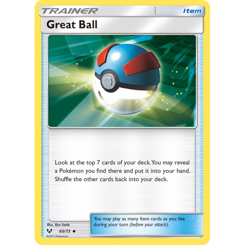 Great Ball (60/73) [Sun & Moon: Shining Legends]