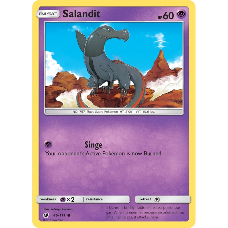 Salandit (46/111) [Sun & Moon: Crimson Invasion]