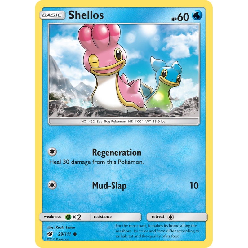 Shellos (29/111) [Sun & Moon: Crimson Invasion]