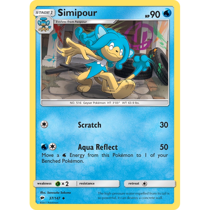 Simipour (37/147) [Sun & Moon: Burning Shadows]