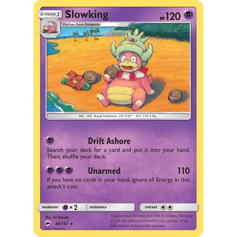 Slowking (48/147) [Sun & Moon: Burning Shadows]