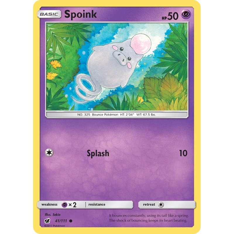 Spoink (41/111) [Sun & Moon: Crimson Invasion]
