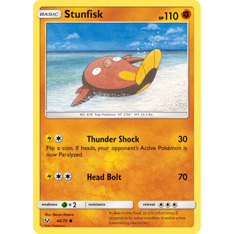 Stunfisk (46/73) [Sun & Moon: Shining Legends]