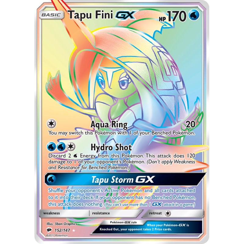 Tapu Fini GX (152/147) [Sun & Moon: Burning Shadows]