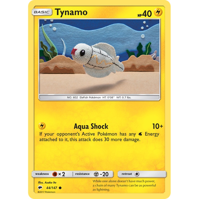 Tynamo (44/147) [Sun & Moon: Burning Shadows]