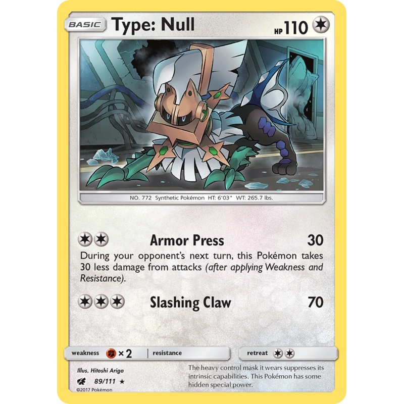 Type: Null (89/111) [Sun & Moon: Crimson Invasion]