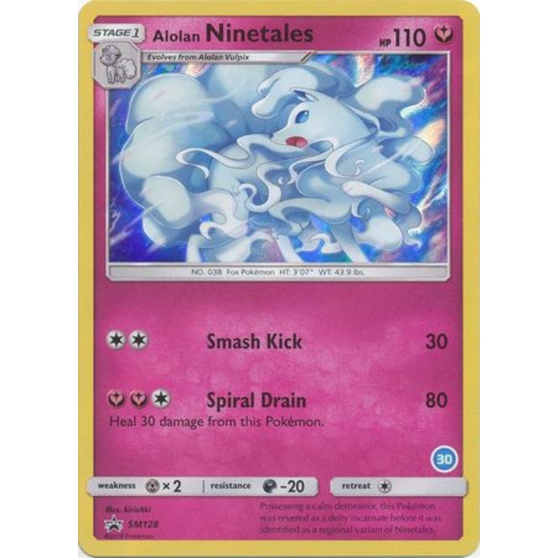 Alolan Ninetales (SM128) (Deck Exclusive #30) [Sun & Moon: Trainer Kit - Alolan Ninetales]