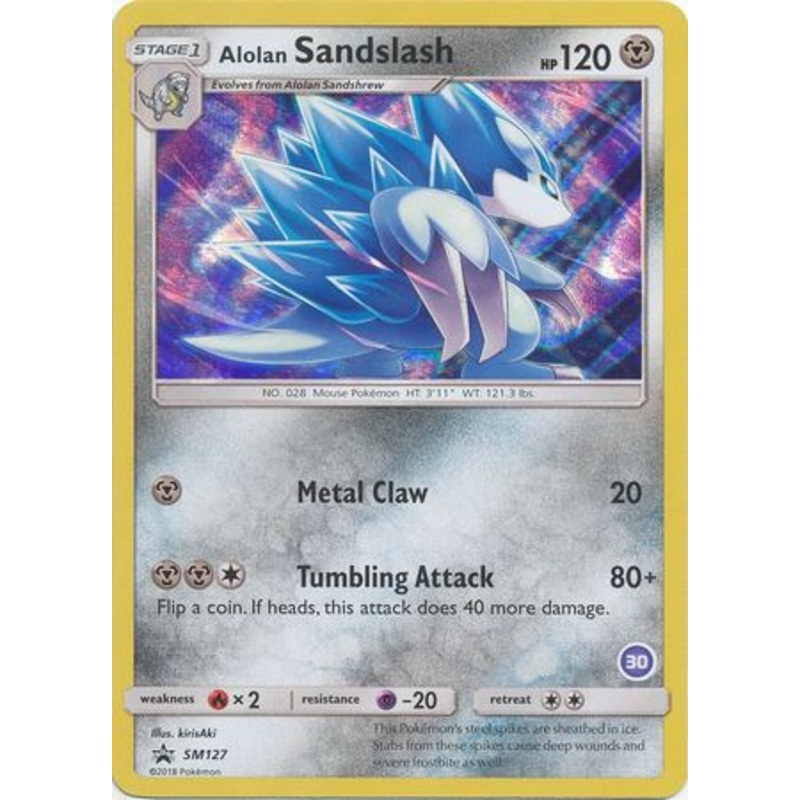 Alolan Sandslash (SM127) (Deck Exclusive #30) [Sun & Moon: Trainer Kit - Alolan Sandslash]