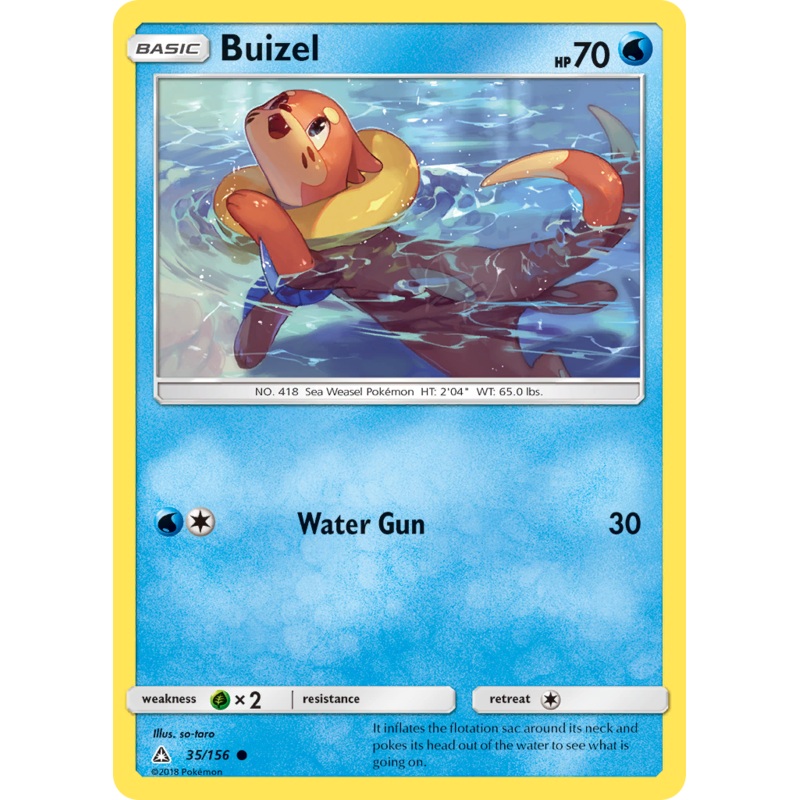 Buizel (35/156) [Sun & Moon: Ultra Prism]